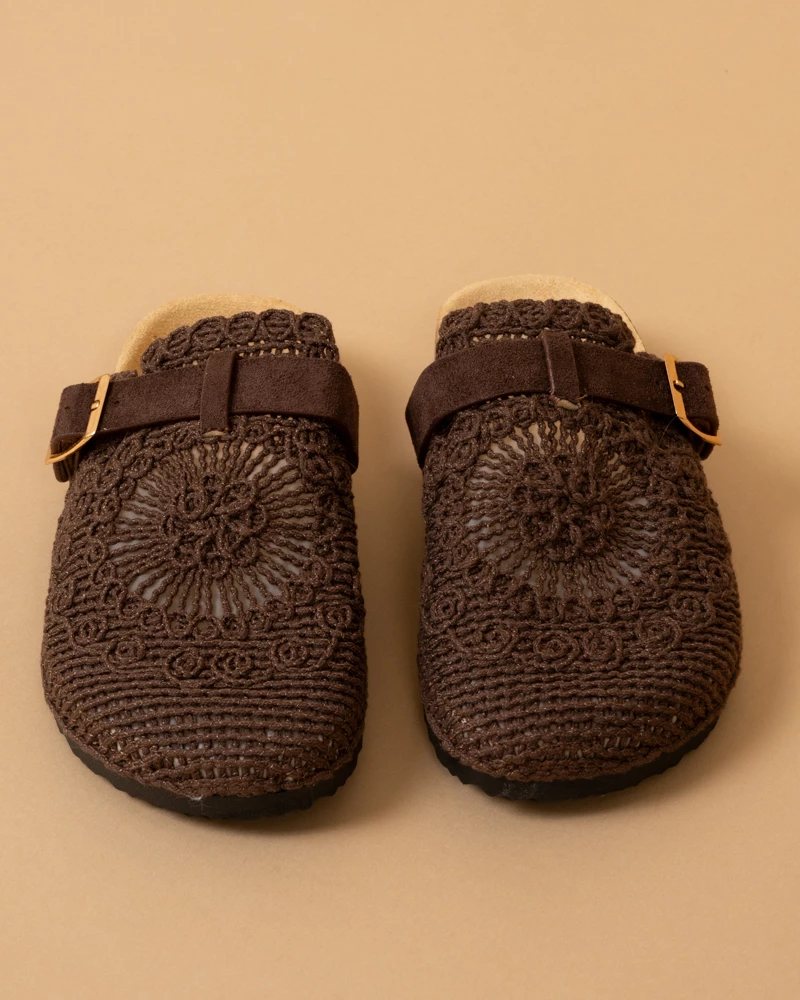 Sabots macramé