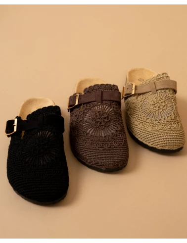 Sabots macramé