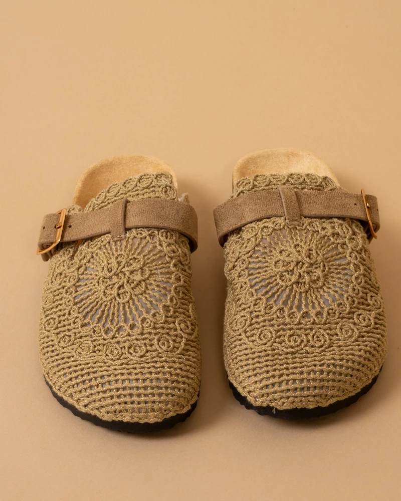 Sabots macramé