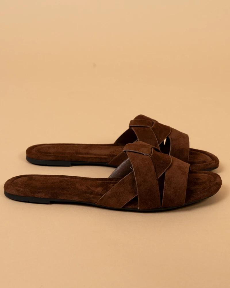 Mules suédines