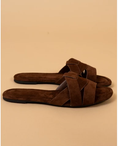 Mules suédines