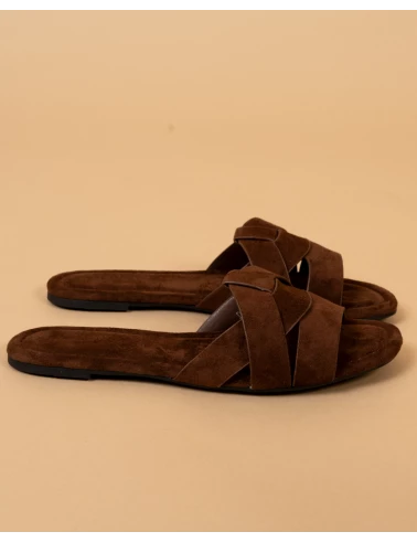 Mules suédines