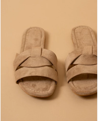 Mules suédines