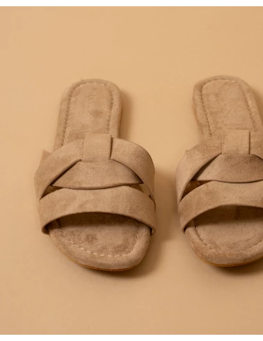 Mules suédines