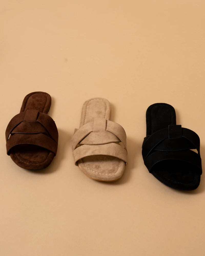 Mules suédines