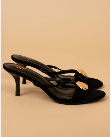Mules talons bijou