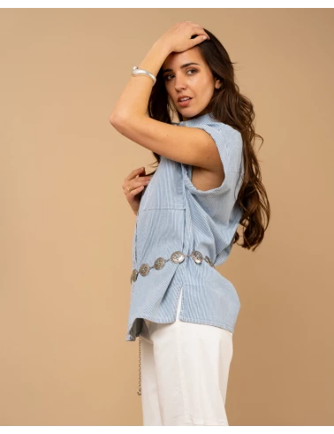 Chemise rayée