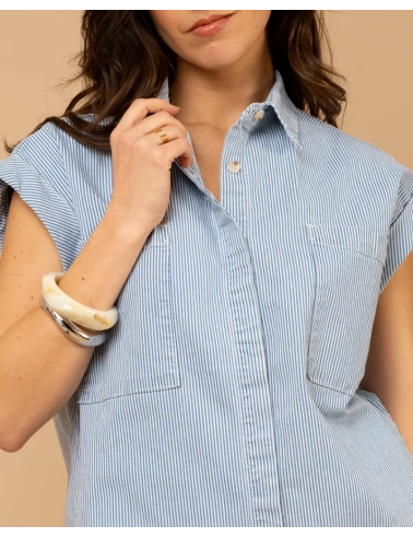 Chemise rayée