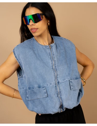 Veste sans manches