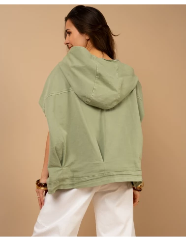 Veste oversize sans manches