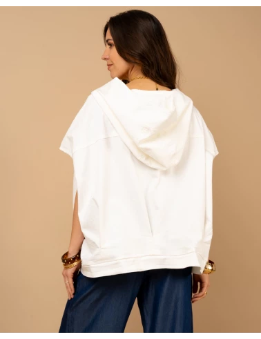 Veste oversize sans manches