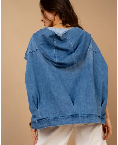 Veste oversize sans manches
