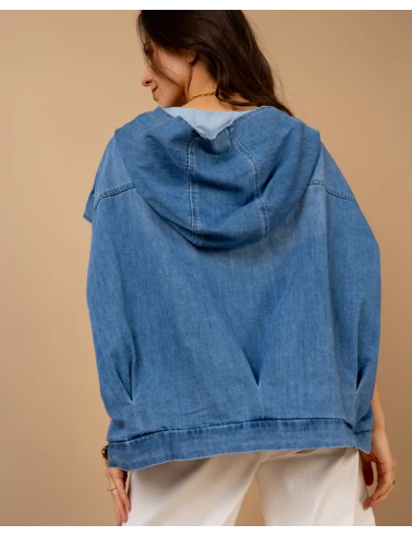 Veste oversize sans manches