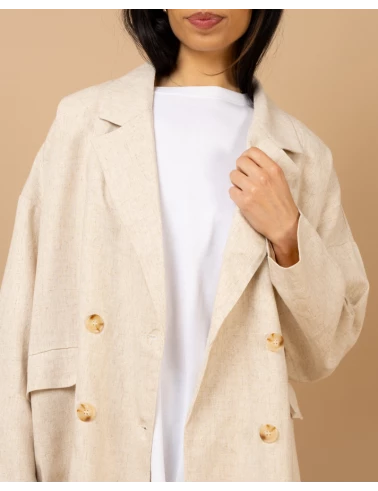 Veste lin
