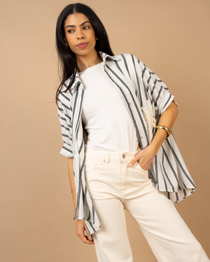 Chemise palmiers