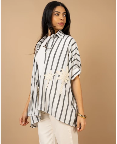 Chemise palmiers