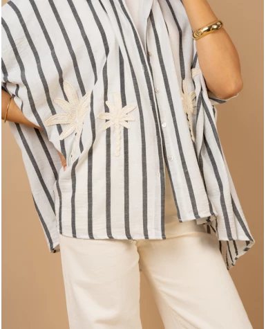 Chemise palmiers