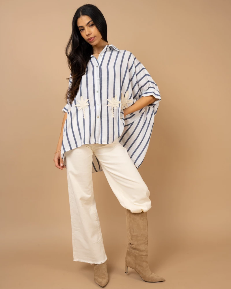 Chemise palmiers