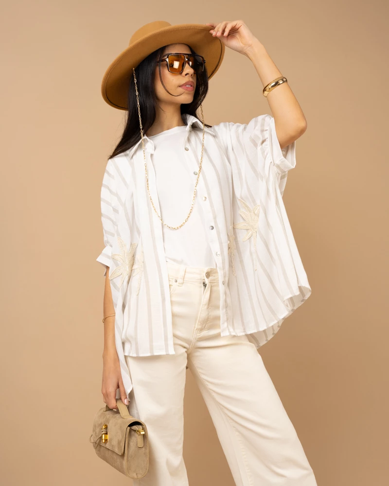 Chemise palmiers