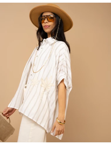Chemise palmiers