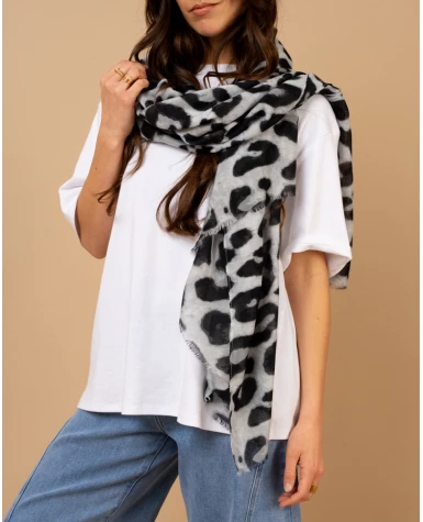 Foulard léopard