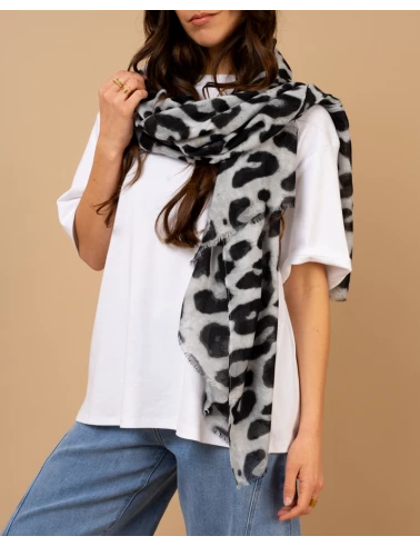 Foulard léopard