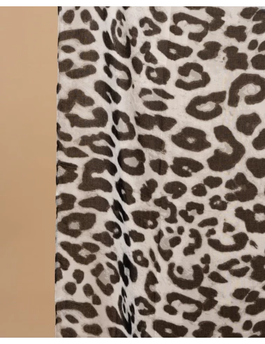 Foulard léopard