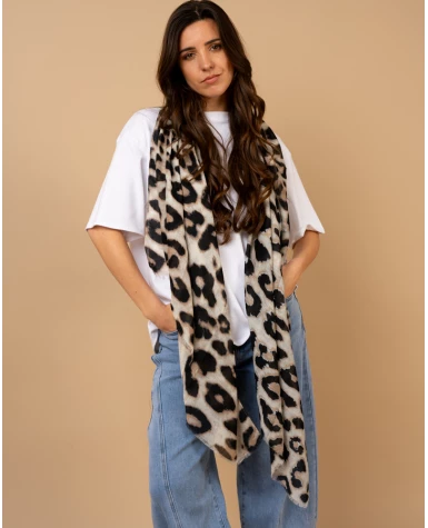 Foulard léopard