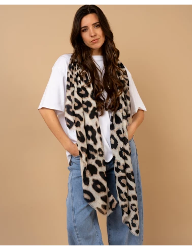 Foulard léopard