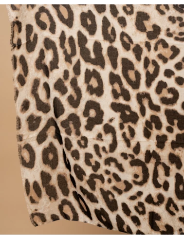 Foulard léopard