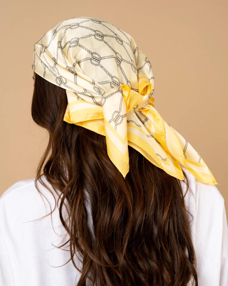 Foulard couleur