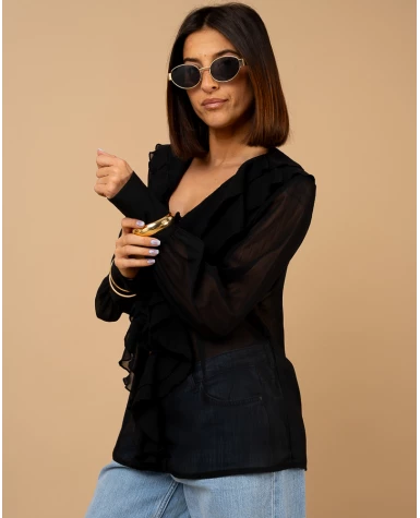 Blouse fleurs