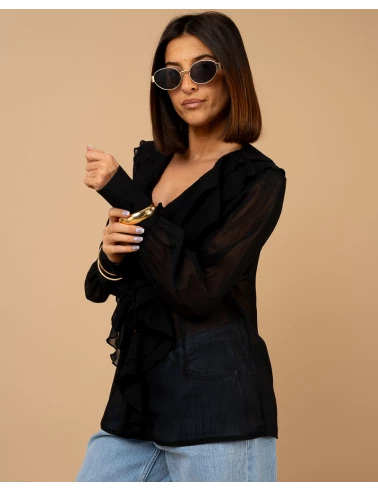 Blouse fleurs