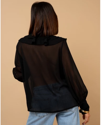 Blouse fleurs