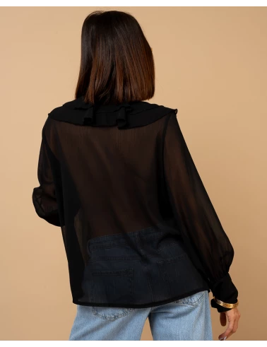 Blouse fleurs