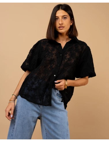 Chemise fleurs