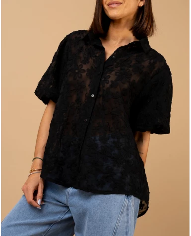Chemise fleurs