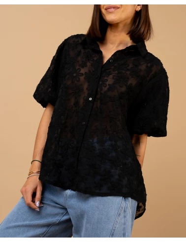 Chemise fleurs