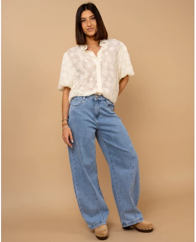 Chemise fleurs
