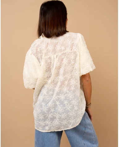 Chemise fleurs