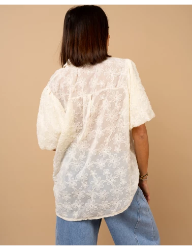 Chemise fleurs