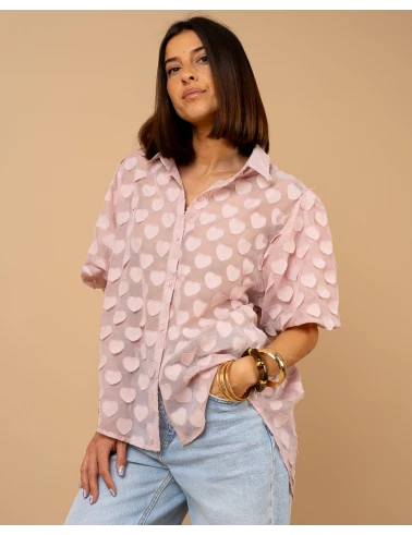 Chemise coeurs