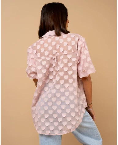 Chemise coeurs
