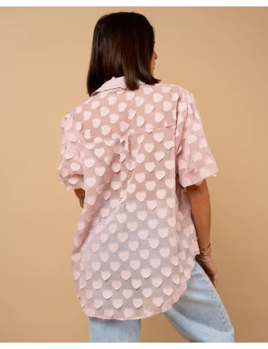 Chemise coeurs