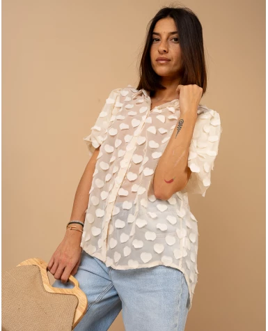Chemise coeurs