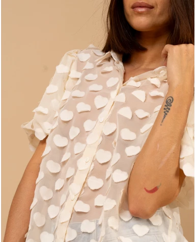 Chemise coeurs
