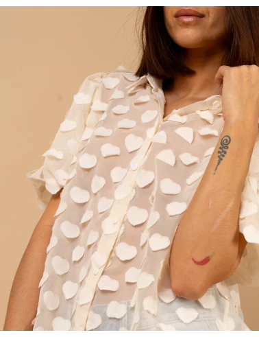 Chemise coeurs