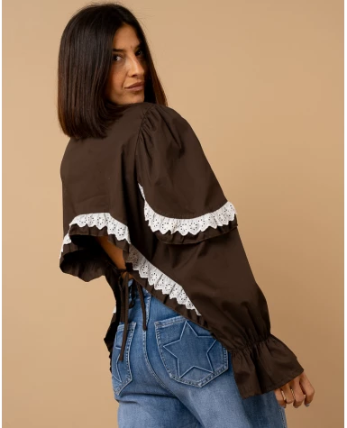 Chemise dos ouvert