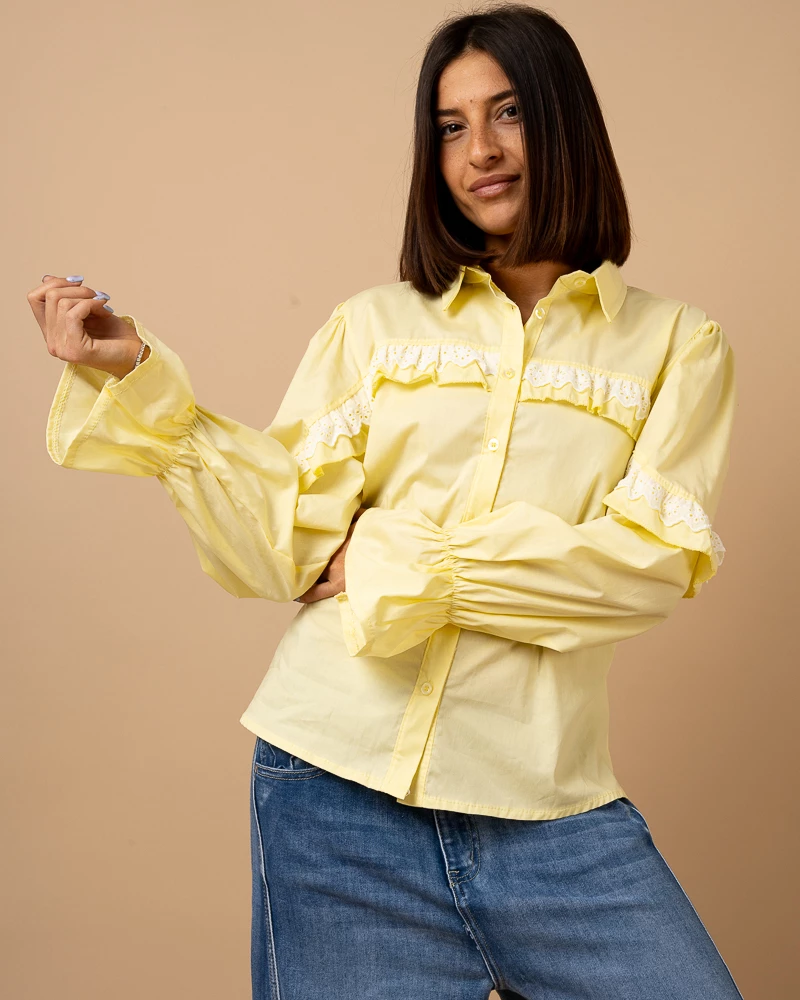 Chemise dos ouvert