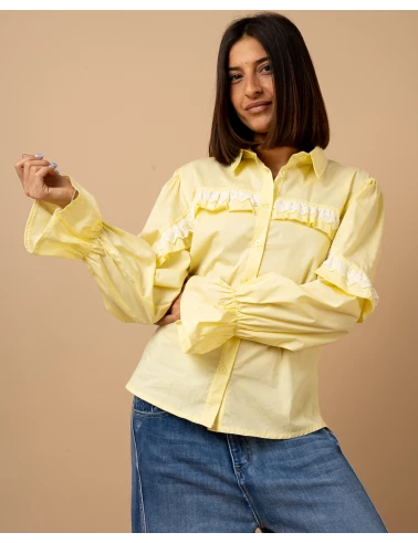 Chemise dos ouvert